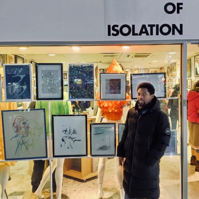 Thank you, Rod, for organizing and inviting New Art Studio to participate in your incredible Conecte24 exhibition featuring such diverse artworks. We found it very inspiring, and it’s a fantastic way to celebrate the end of the year and welcome the New Year!

This lovely exhibition is located at the Art of Isolation gallery on the upper floor of the Surrey Quays Shopping Centre, London SE16 7LL.

**Opening Times:**
December 12 - January 3 
Daily: 12 PM - 7 PM 
Sunday: 11 AM - 5 PM 
Closed: Mondays 
Closed: December 24-27 
Closed: December 31 - January 1#arttherapy, #arttherapyheals,
#arttherapylife, #refugeeswelcome, #refugeeartists, #refugeeart, #refugeetalent,
#londonartists, #londoncharity, #abstractart, #natureart